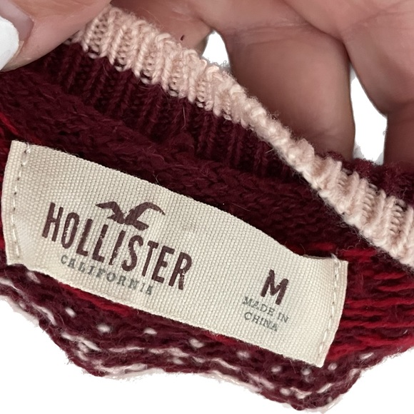 HOLLISTER WOMANS FAIR ISLE SWEATER - Picture 5 of 5